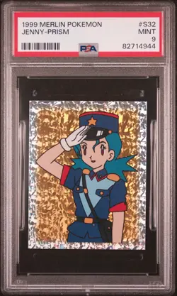 1999 Merlin Pokemon Jenny Prism #S32 - PSA 9 (MINT) - Image 1