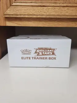Pokemon TCG Sword / Shield Brilliant Stars ETB Elite Trainer Box FACTORY SEALED - Image 5