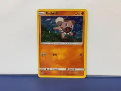 Pokemon: Rockruff SM120 Sm Promos Holo - Image 1