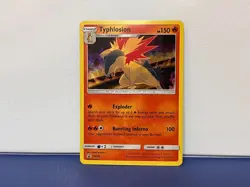 Pokemon Typhlosion SM185 Sun And Moon Promos Holo NM - Image 1