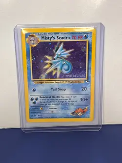 Pokemon: Misty's Seadra (Prerelease) 009/132 Wotc Promo Holo - Image 1