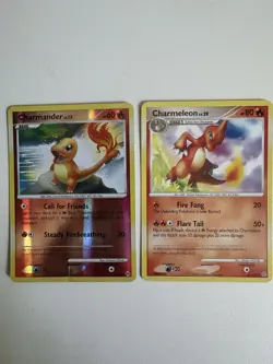 Pokemon Set Charmander 59/99 2009 Arceus & Charmeleon 46/132 2007 Secret Wonder - Image 1