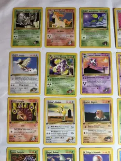 Pokemon TCG Gym Challenge Rare/Common/Uncommon - 1ST EDITION 36 Card Lot- LP/NM - Image 2