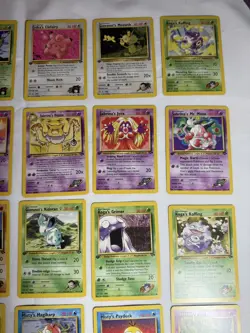 Pokemon TCG Gym Challenge Rare/Common/Uncommon - 1ST EDITION 36 Card Lot- LP/NM - Image 4