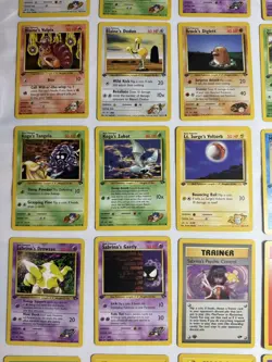 Pokemon TCG Gym Challenge Rare/Common/Uncommon - 1ST EDITION 36 Card Lot- LP/NM - Image 5