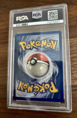 Pokemon TCG Zapdos Fossil Card PSA 9 Graded Unlimited Rare Non-Holo - Image 2