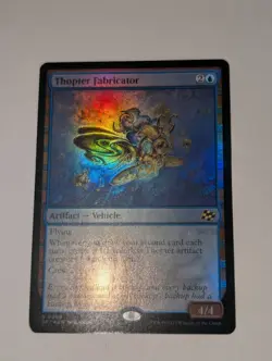 MTG Magic the Gathering Thopter Fabricator (68/568) Aetherdrift (FOIL) - Image 1
