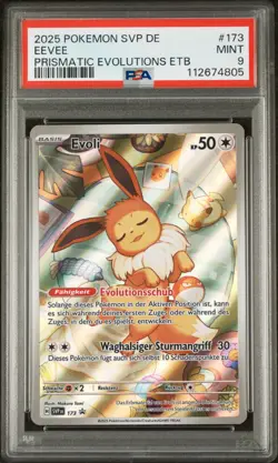 Pokemon Evoli 173 Promo MINT PSA9 - Prismatische Entwicklungen - Deutsch - Image 1