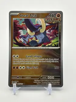 Great Tusk Master Ball 055/131 -Pokemon TCG: Prismatic Evolutions -NM - Image 1