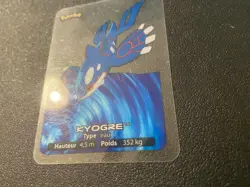 Pokemon Lamincards Kyogre 1995-2006 FR #146 - Image 3