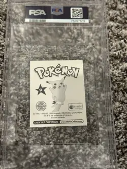 S8 Vileplume 1998 Pokemon Merlin Prism PSA Mint 9 - Image 2
