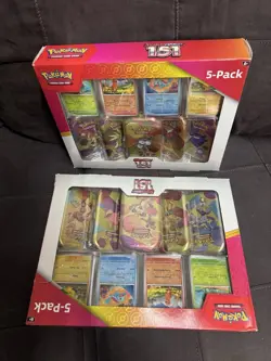 Pokemon TCG S&V 151 Mini Tins 2 Pack Factory Sealed/Unopened Costco Exclusive - Image 1