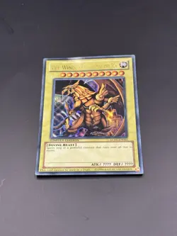 Yugioh Obelisk Slifer The Winged Dragon of Ra LC01 Near Mint 3 God Card Set - Image 4