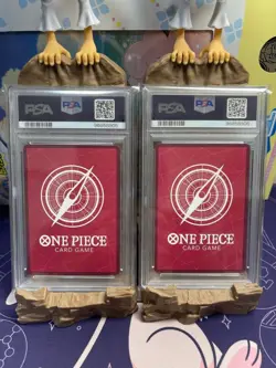 PSA 10 Luffy & Zoro STO1-001 & OPO1-001 Weekly Shonen Jump-Jan One Piece Card JP - Image 2