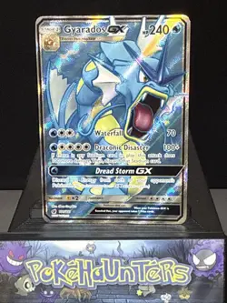 Pokemon Card Gyarados GX 101/111 Ultra Rare Full Art Crimson Invasion Near Mint - Image 1