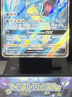 Pokemon Card Gyarados GX 101/111 Ultra Rare Full Art Crimson Invasion Near Mint - Image 3