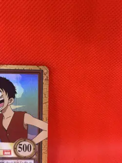 1999 ONE PIECE CARDDASS LUFFY C01 HYPER BATTLE FIRST STAGE CHB JAPANESE V RARE - Image 5
