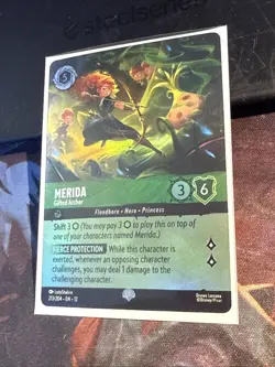 ✨EPIC Disney Lorcana TCG Merida - Gifted Archer 213/204 Epic Wilds Unknown - Image 3