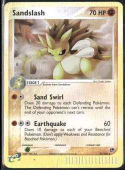 Sandslash 21/100 Reverse Holo Sandstorm Pokemon English Card (MP) - Image 1