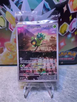 Sealed Teal Mask Ogerpon SVP 123 Star Promo Scarlet And Violet Pokemon Card - Image 1