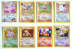 1999 Pokemon Card Lot Vintage WOTC Holo Rare Fossil Base Jungle Team Rocket - Image 1