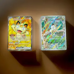 Pokemon TCG Meowth EX & Holo 2-Card Lot PLR 107/088, 106/094 Nintendo - Image 1