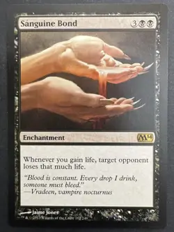 Sanguine Bond - Core Set 2014 (M14) Magic The Gathering LP MTG Card - Image 1