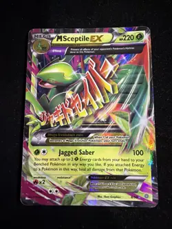 M Sceptile EX Holo Ultra Rare Card 8/98 Pokemon TCG Ancient Origins DMG/HP - Image 1