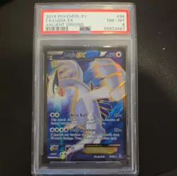 Pokemon TCG Lugia EX 94/98 XY Ancient Origins 2015 Full Art Holo Card PSA 8 - Image 1