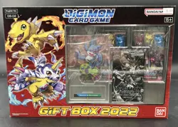 Digimon TCG Trading Card Game Gift Box 2022 Bandai GB-02 Flamemon & Strabimon - Image 1