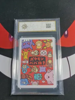 2019 POKEMON PLAYING CARDS JPN CHANSEY OLD MAID-P gold 10 - Image 2