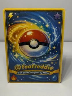 Pokemon Barfizard First Edition (Charizard) Custom Card - Image 2
