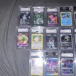 Pokemon Graded TCG 17-Card Lot - Image 2