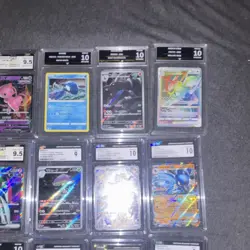 Pokemon Graded TCG 17-Card Lot - Image 3