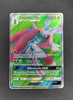 Pokemon Card - Lurantis GX 138/149 Sun & Moon Ultra Rare NM - Image 1