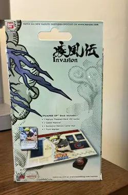 Naruto Shippuden Card Game - Invasion Theme Deck -NEW - Image 4
