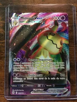 Mimikyu Vmax 069/172 - Brilliant Stars Pokemon Card - NM - Image 1