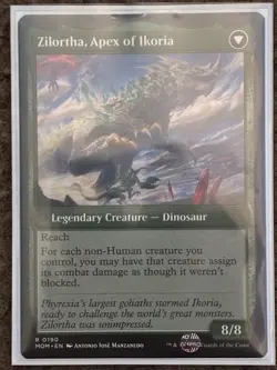 x1 MtG MOM #0190 Invasion of Ikoria Zilortha Apex NM Single card - Image 3