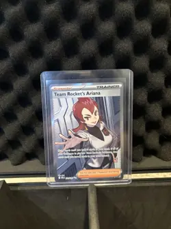 Pokemon Team Rocket's Ariana 224/182 Sv10 Full Art Holo Trainer Card - Image 1