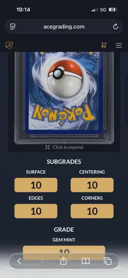 Pokemon Celebrations Mimikyu SWSH136 Black Star Holo Promo Card ACE 10 PERFECT - Image 3