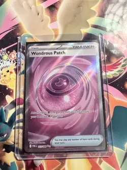 Pokemon Trainer Item Card Wondrous Patch 117/088 Regular English 2026 - Image 1