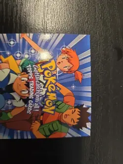 Topps Pokemon Card SERIES 2 CHECKLIST - Blue NON-HOLO Movie Animation Version - Image 2