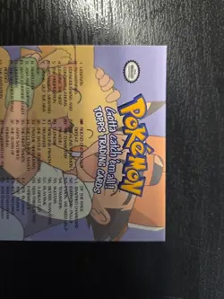 Topps Pokemon Card SERIES 2 CHECKLIST - Blue NON-HOLO Movie Animation Version - Image 4