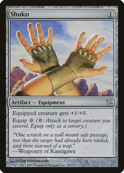Shuko [Betrayers of Kamigawa] Lightly Played - Image 1