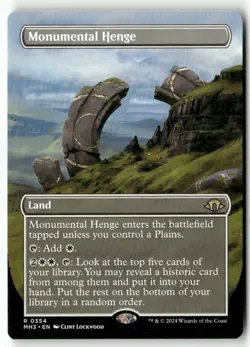 Monumental Henge (Borderless) Regular R Modern Horizons 3 354 NM - Image 1
