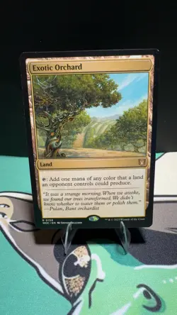 Exotic Orchard 159 Rare Commander: Wilds of Eldraine Magic: The Gathering LP - Image 1