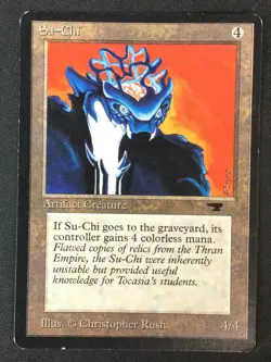 MTG Antiquities Su-Chi RESERVED LIST HP - Image 1