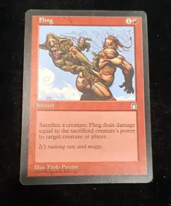 Magic The Gathering MTG Stronghold Fling - Image 1