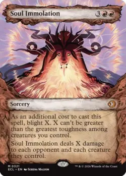 Soul Immolation (Showcase) - 321 - ECL - NM - Normal - Image 1