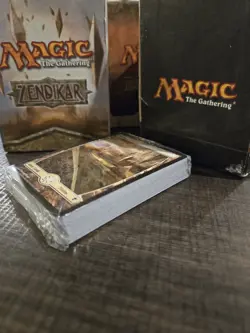 MTG Zendikar 2009 Full Art Basic Land Pack 40ct New Sealed Magic The Gathering - Image 1